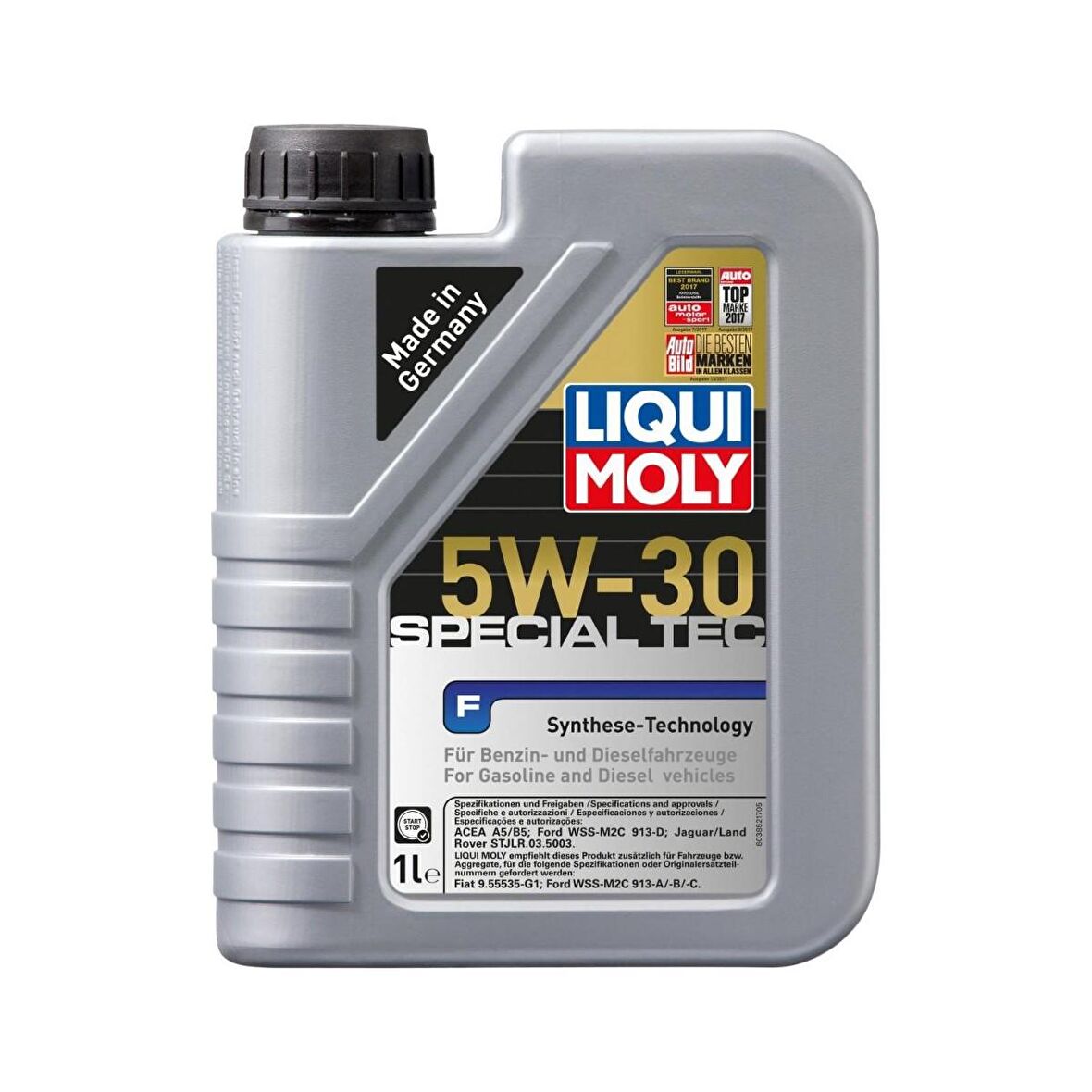 Liqui Moly Special Tec F 5W-30 Sentetik 1 lt DPF Benzin-Dizel Motor Yağı 