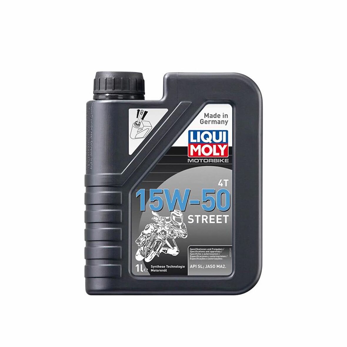 Liqui Moly 15W-50 4T Street 1 Lt Motosiklet Motor Yağı (2555)