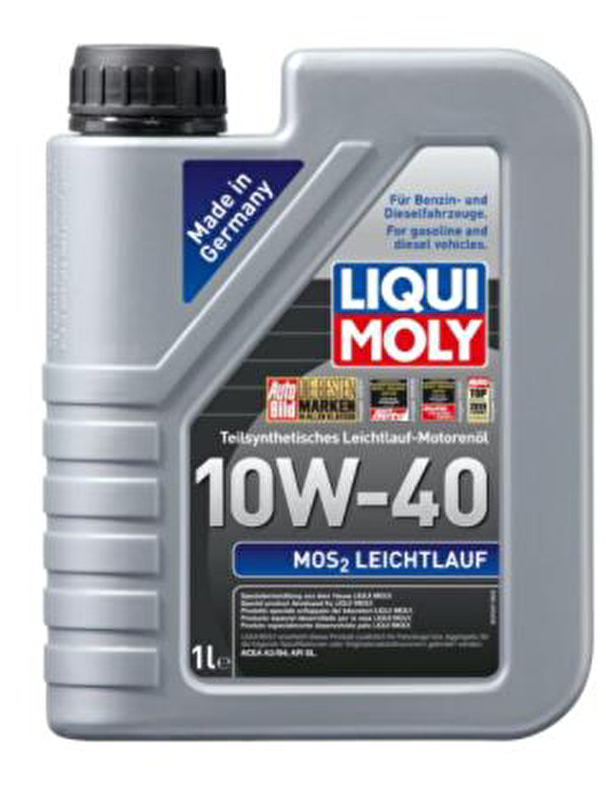 Liqui Moly MoS2 Leichtlauf 10W-40 Motor Yağı 1 Litre (Üretim Yılı - 2023)