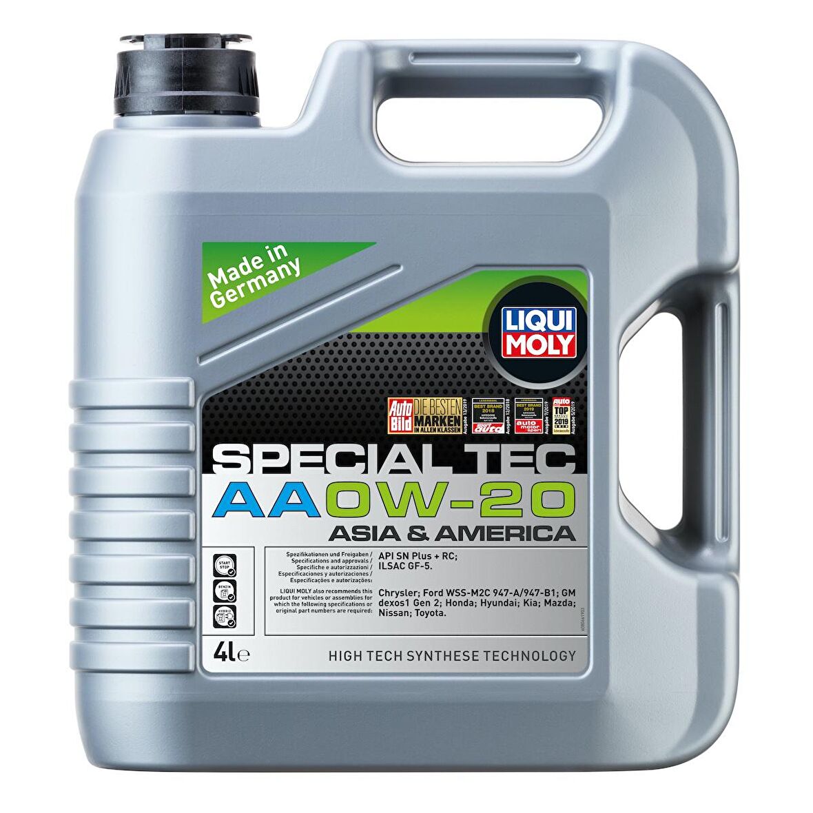 Liqui Moly Specıal Tec 0W-20 Sentetik 4 lt Benzin-Dizel Motor Yağı 