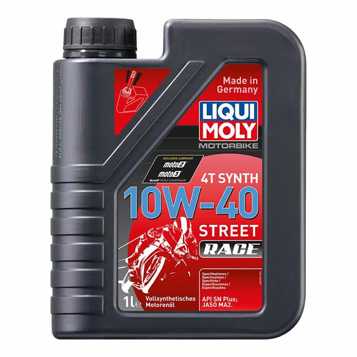 Liqui Moly 10W-40 4T Street Race 1 Lt Motosiklet Yağı (20753)