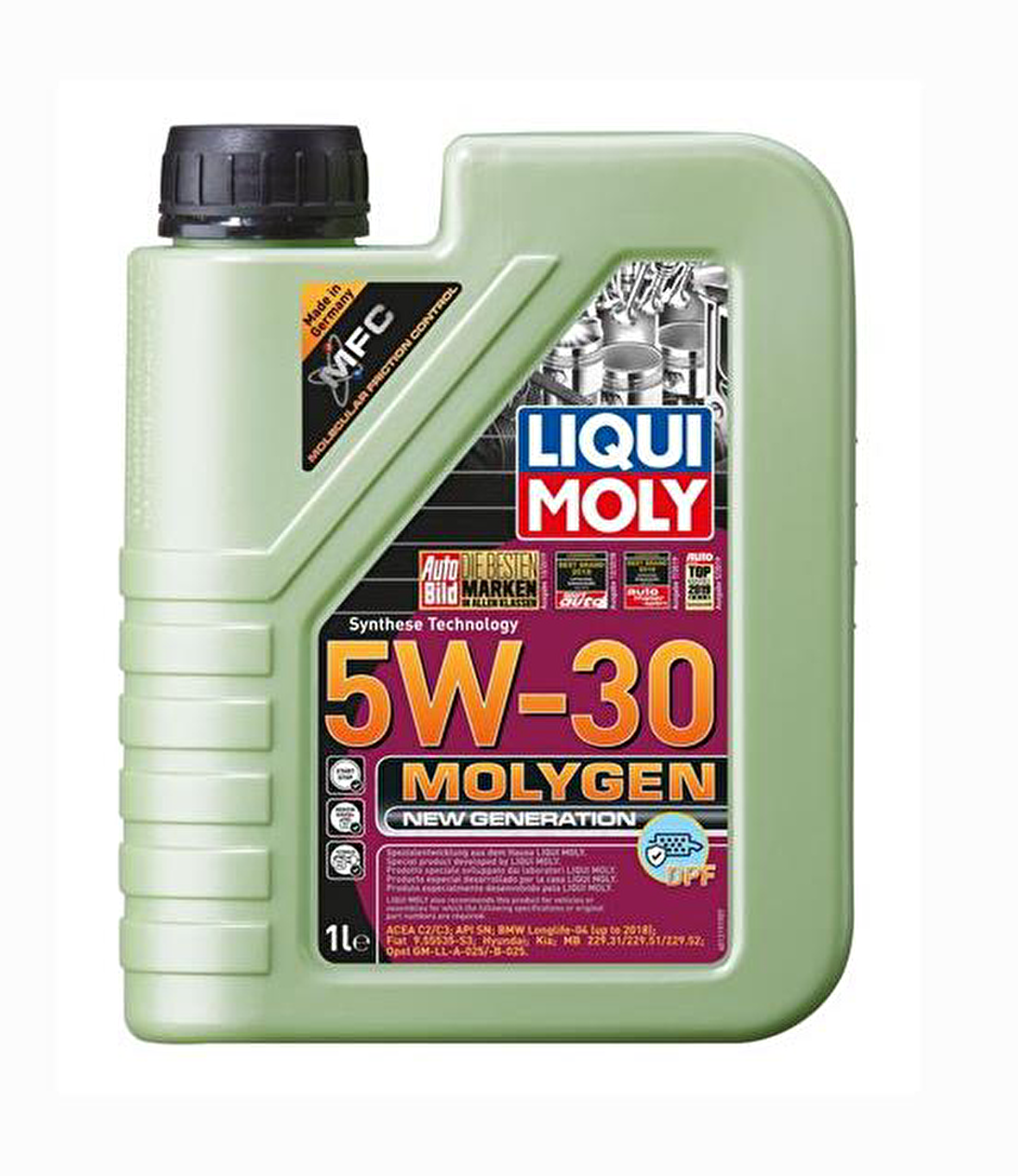 LIQUI MOLY MOLYGEN NEW GENERATION 5W-30 - 1 LITRE