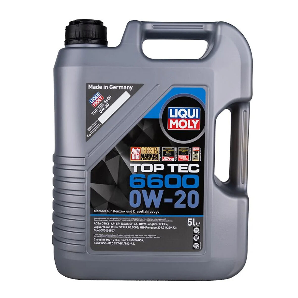 Liqui Moly 0W/20 21411 6600 Top Tec 5Lt  (Dizel & Benzinli)