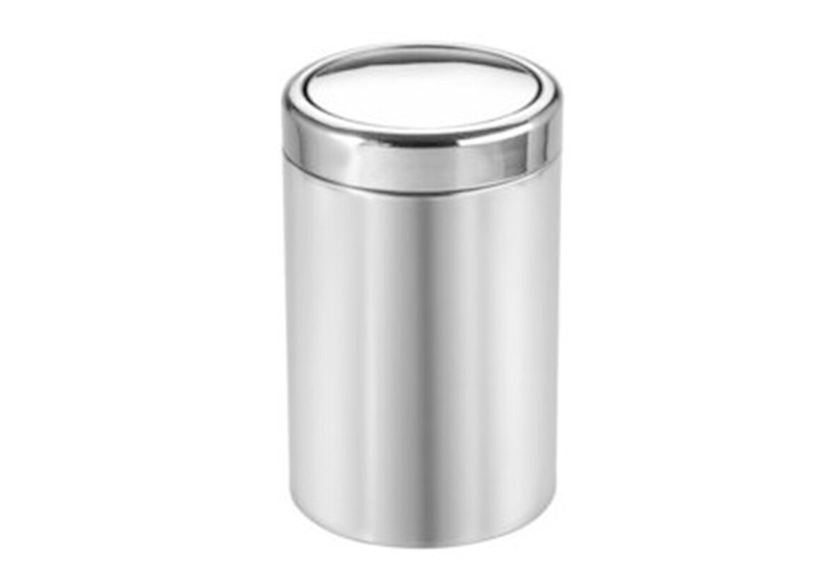 İzmir Fırça Luna 16 lt  döner kapaklı çöp kovası - 4100559714