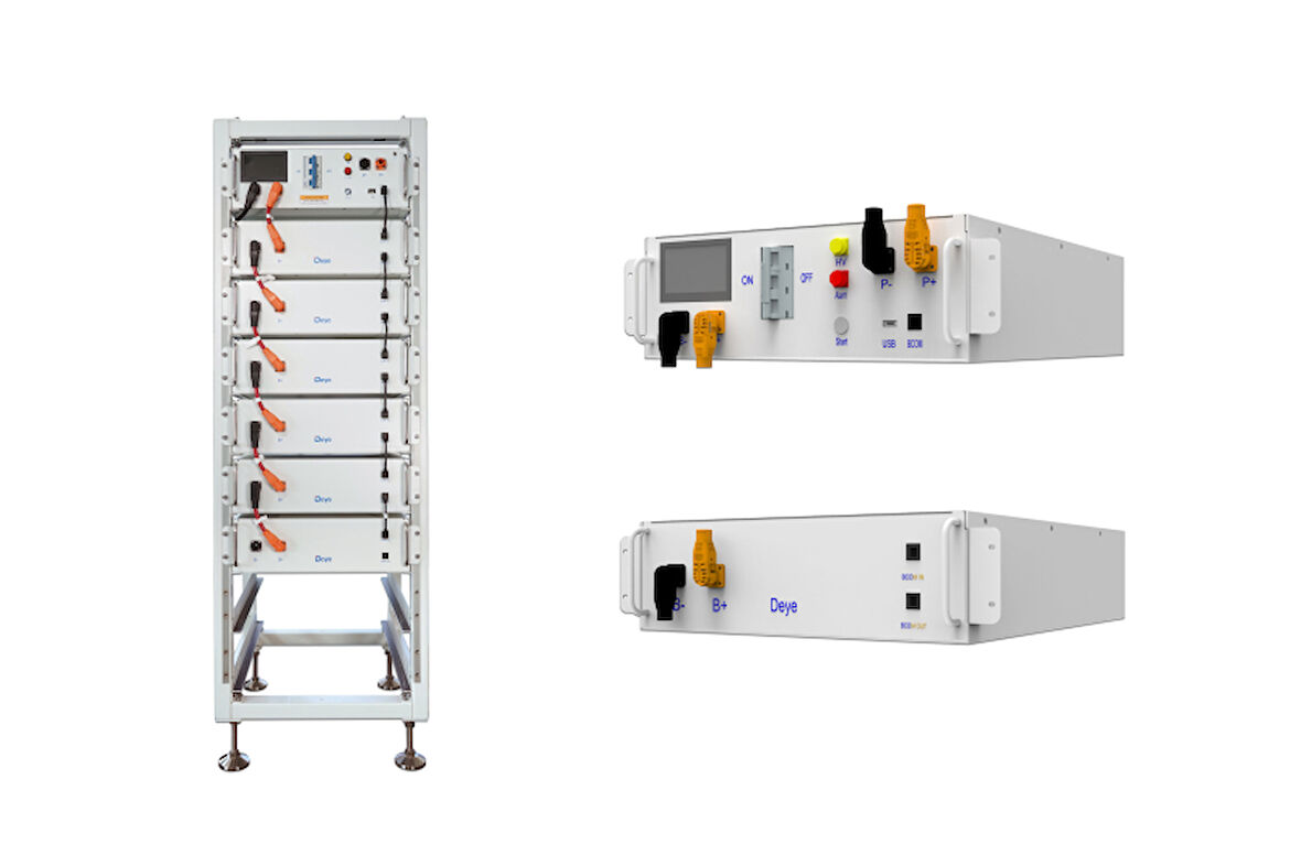 DEYE Yüksek Voltaj Lityum Akü 30.72 kWh