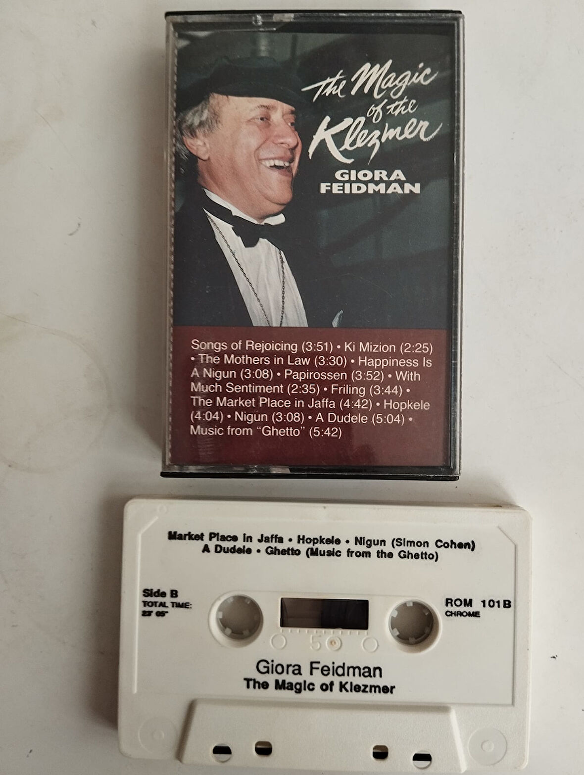 Giora Feidman – The Magic Of The Klezmer -  1993 Amerika Basım Kaset Albüm-2.EL