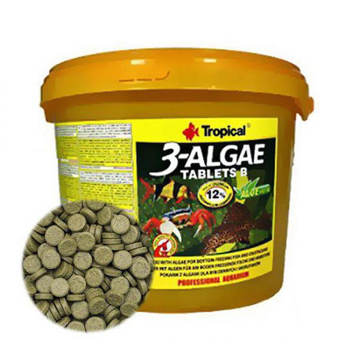 TROPICAL 3-ALGAE TABLET 100 ADET