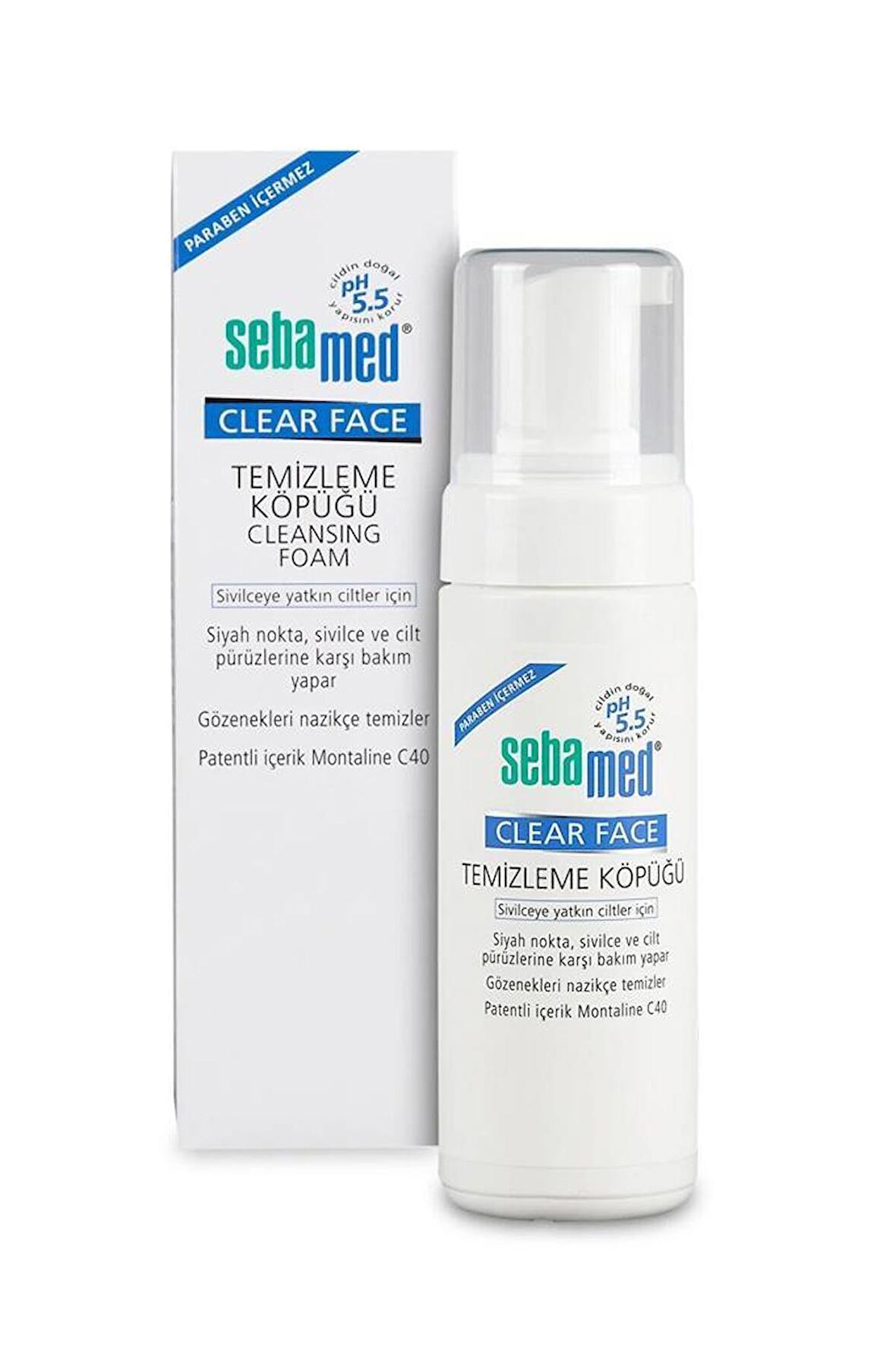 Sebamed Sivilceye Yatkın Ciltler İçin Temizleme Köpüğü 50 ml 