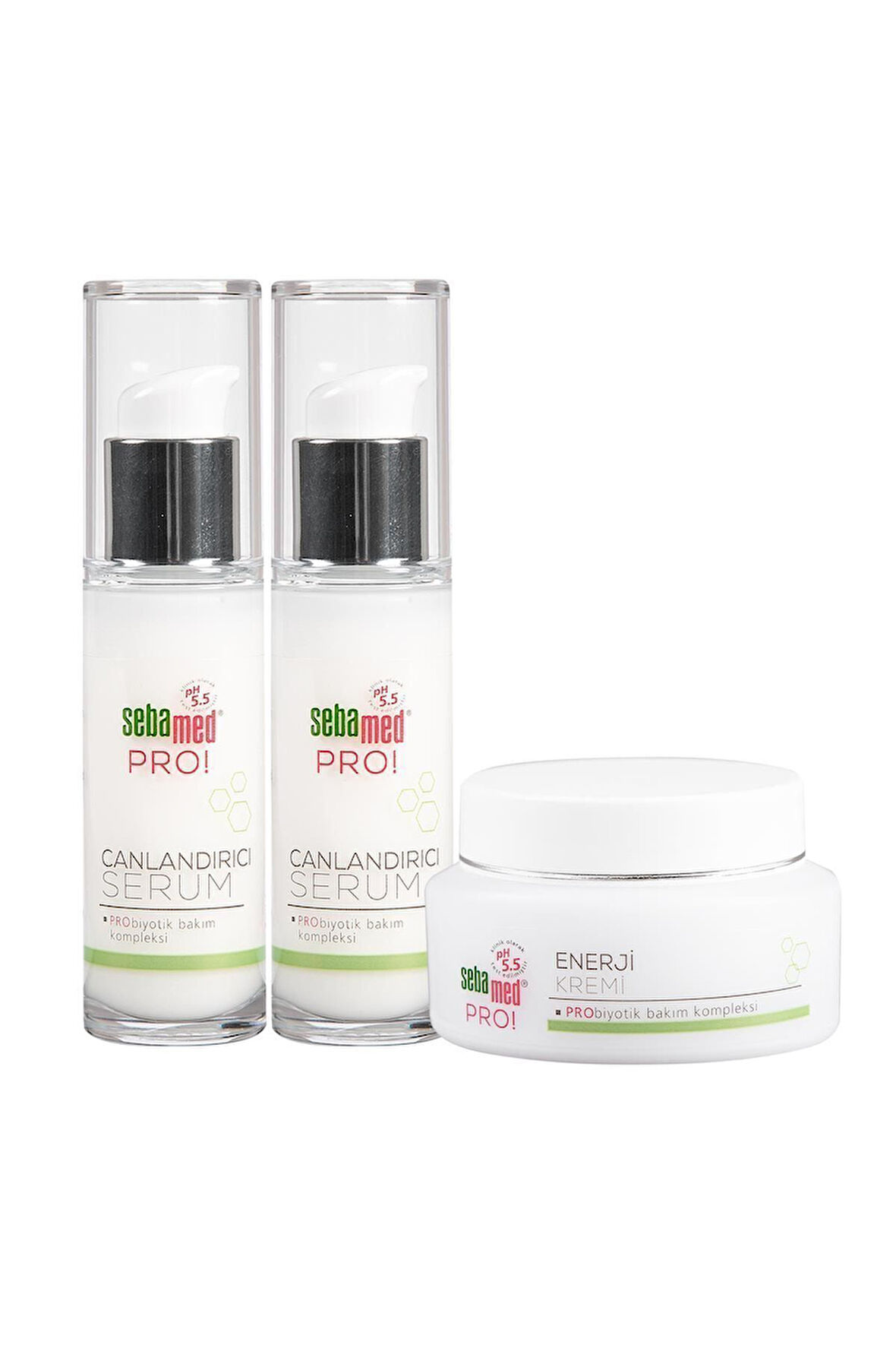 Pro! Avantaj Paket (Canlandırıcı Serum X 2 Adet + Enerji Kremi 50 ml)