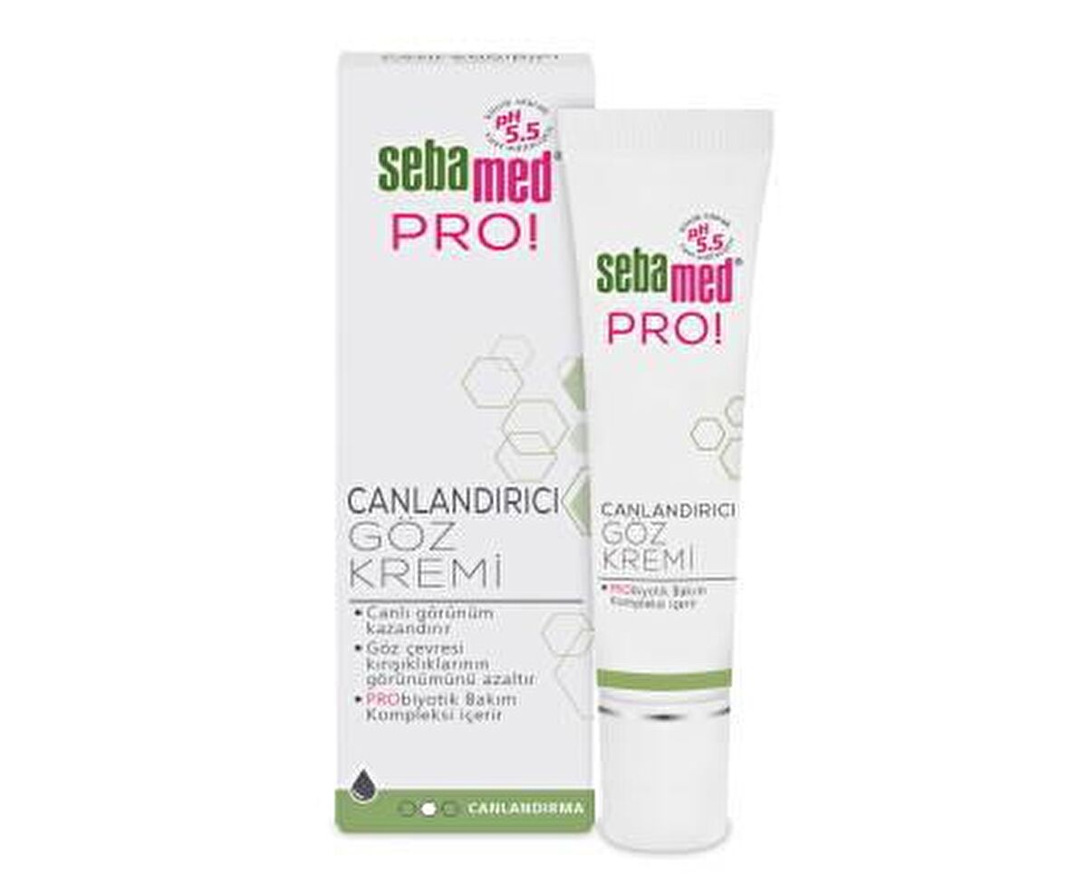 Sebamed Pro Canlandırıcı Kolajen Tüm Yaşlar Göz Çevresi Krem 15 ml 