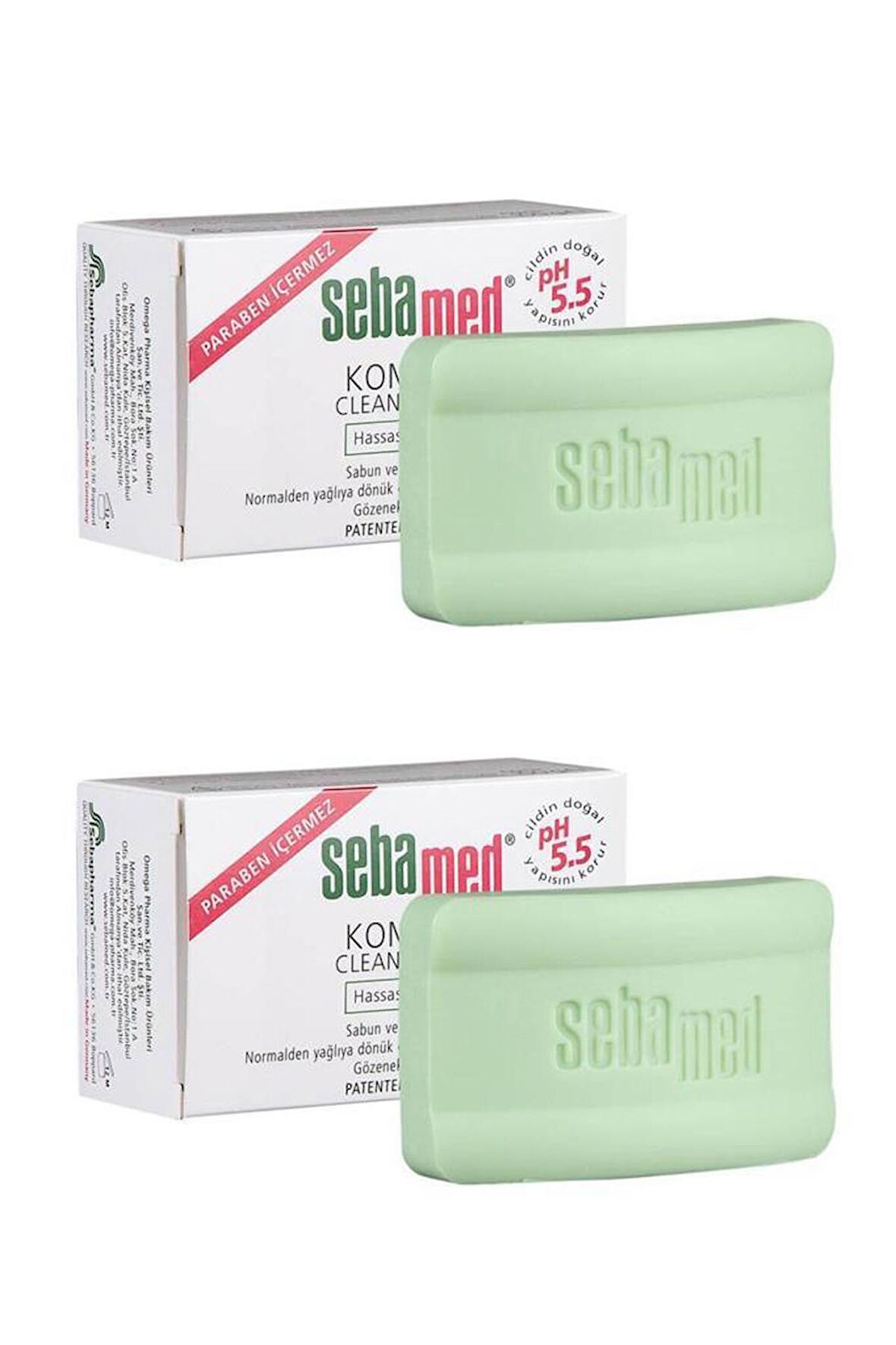 Sebamed Kompakt Sabun 100 G X2