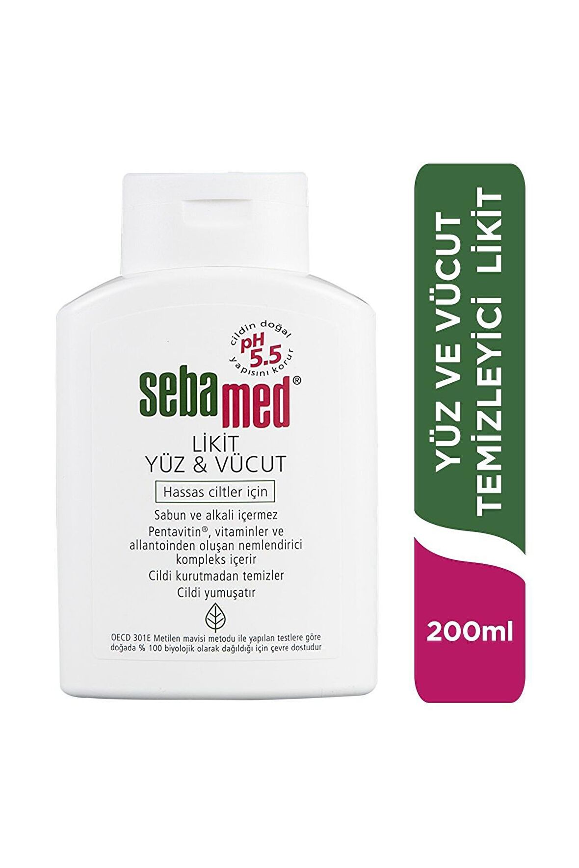 Sebamed Hassas Cilt için Arındırıcı Sabunsuz Yüz Temizleme Jeli 200 ml 