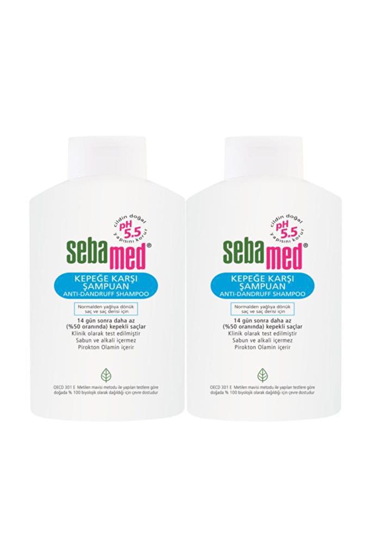 Sebamed Tüm Saçlar İçin Kepek Önleyici Şampuan 2x400 ml