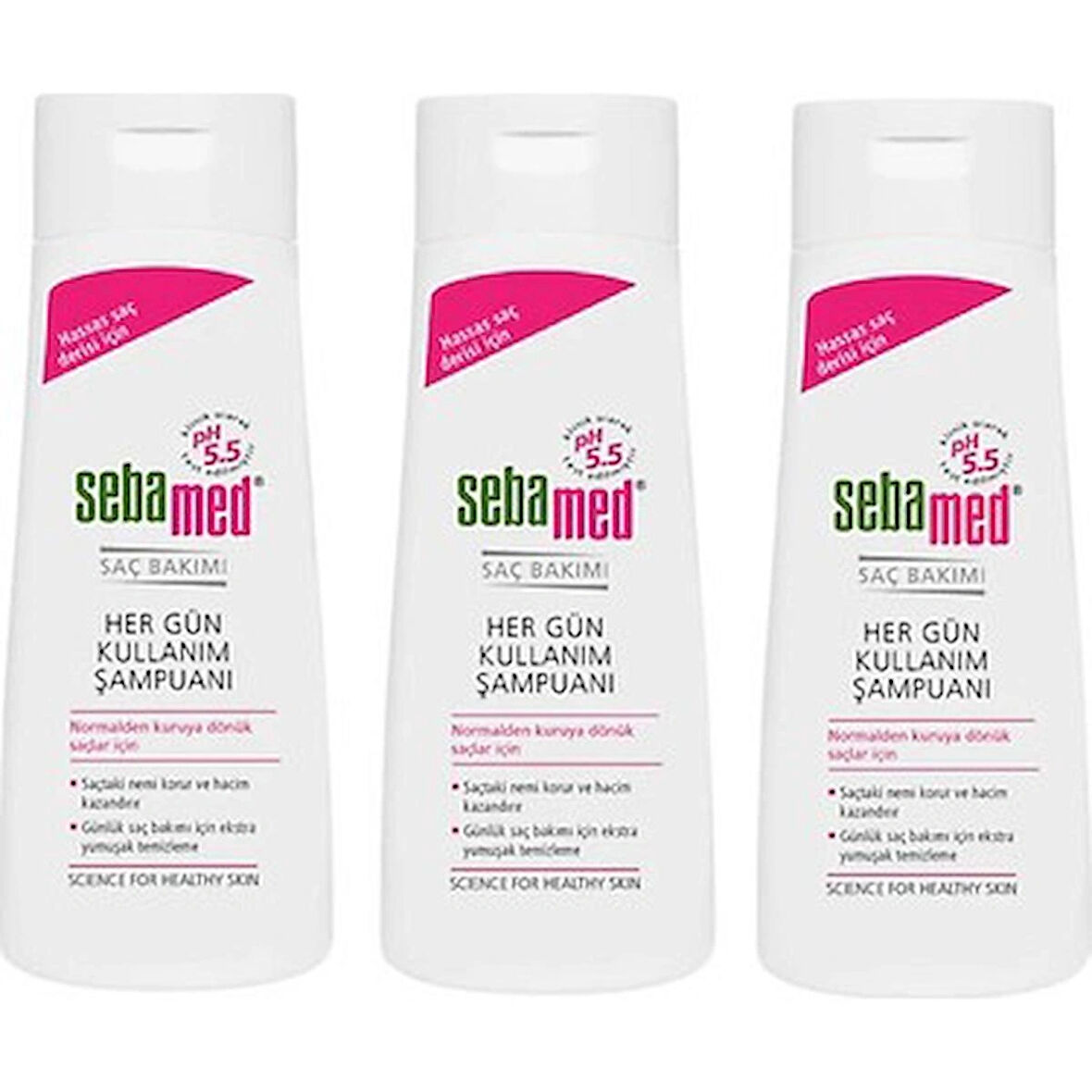 Sebamed Her Gün Kullanım Şampuanı 400 ml - 3 Adet