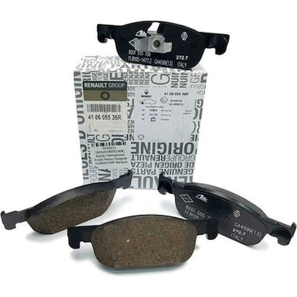 Ön Fren Balata Takımı Renault Clio 4 Symbol Joy Dacia Logan Sandero 2 (Geniş Tip) 410604682R MAİS