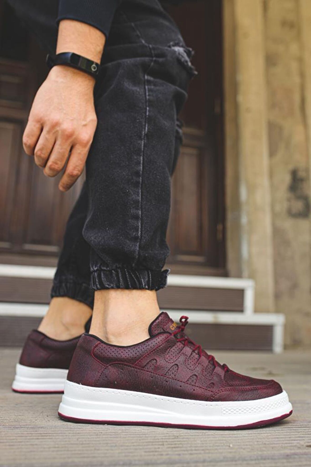 Chekich CH040 BT Erkek Ayakkabı BORDO