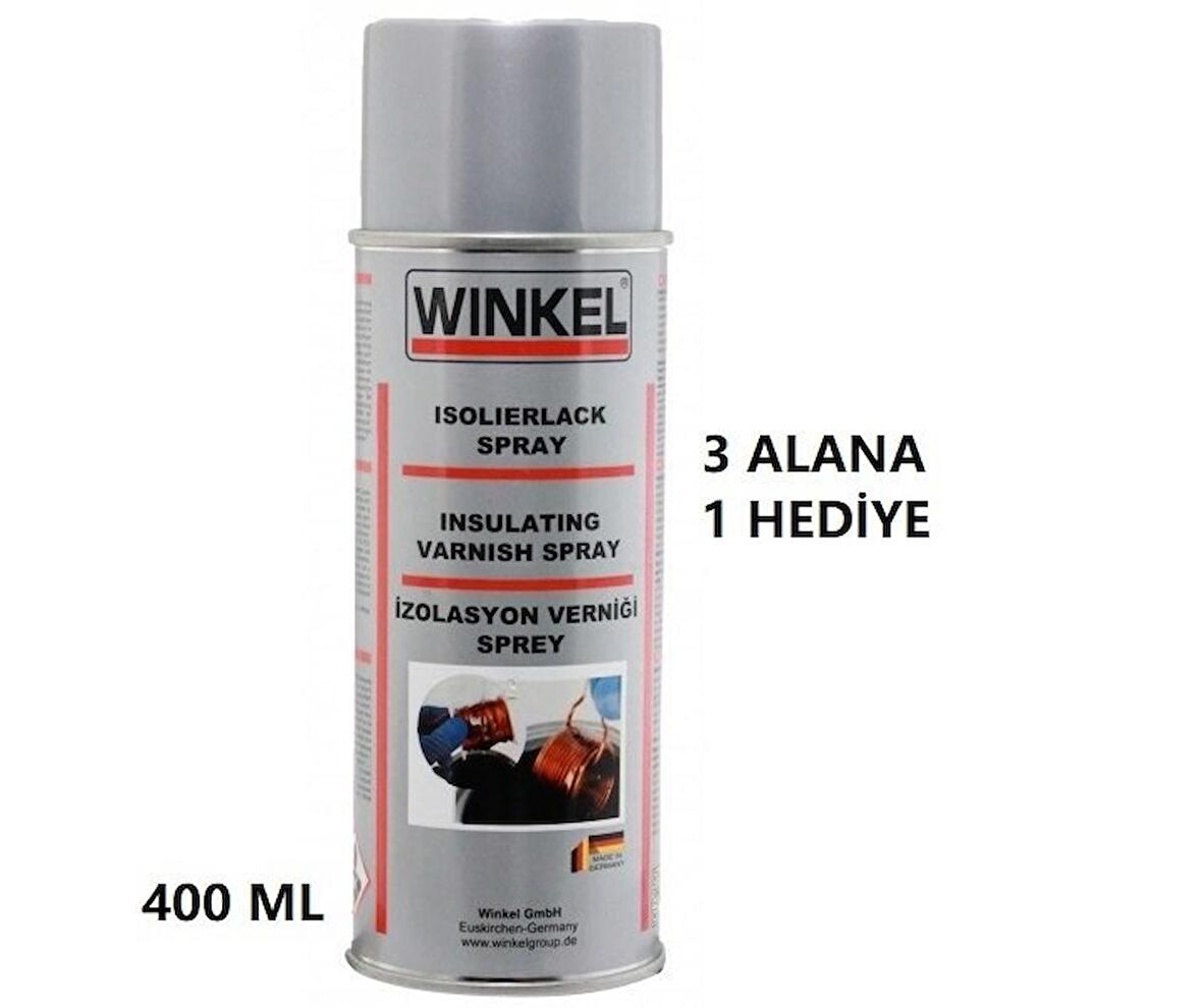 Winkel İzolasyon Verniği Sprey Şeffaf 400 ML