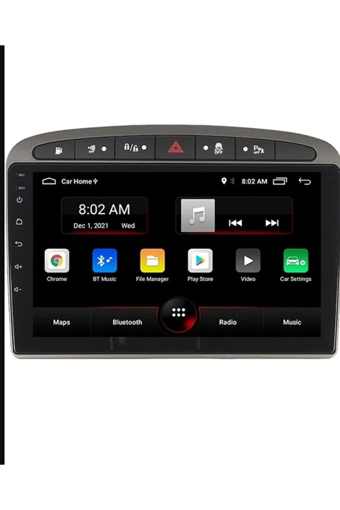 Peugeout 308/408 2007-2013 Model Uyumlu 4-32 Gb 9 Inç Multimedia Sistemi ( Görsel Temsilidir )