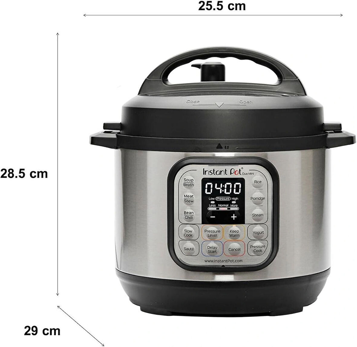 Instant Pot Duo 7'si 1 Arada Akıllı Pişirici, 5.7 L, Düdüklü Tencere, Yumuşak Pişirici, Pilav Pişirici, Sote Tavası, Yoğurt Hazırlayıcı, Buharlı Pişirici ve Yemek Isıtıcısı