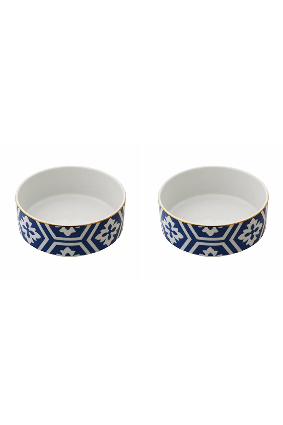Porland Morocco Desen Mavi Kase 18cm 2'li 04AP021497