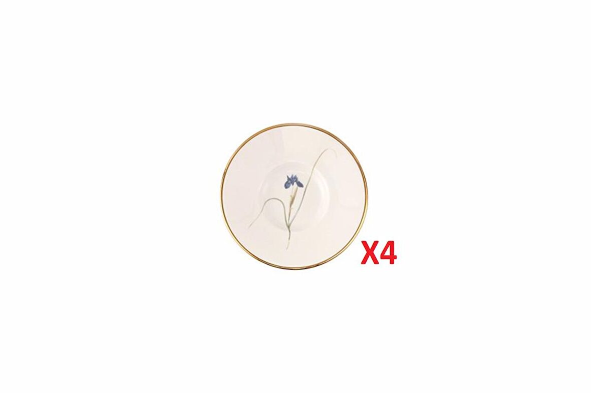 Porland Botanical Çay Tabağı 11cm 4'lü 04ALM008009