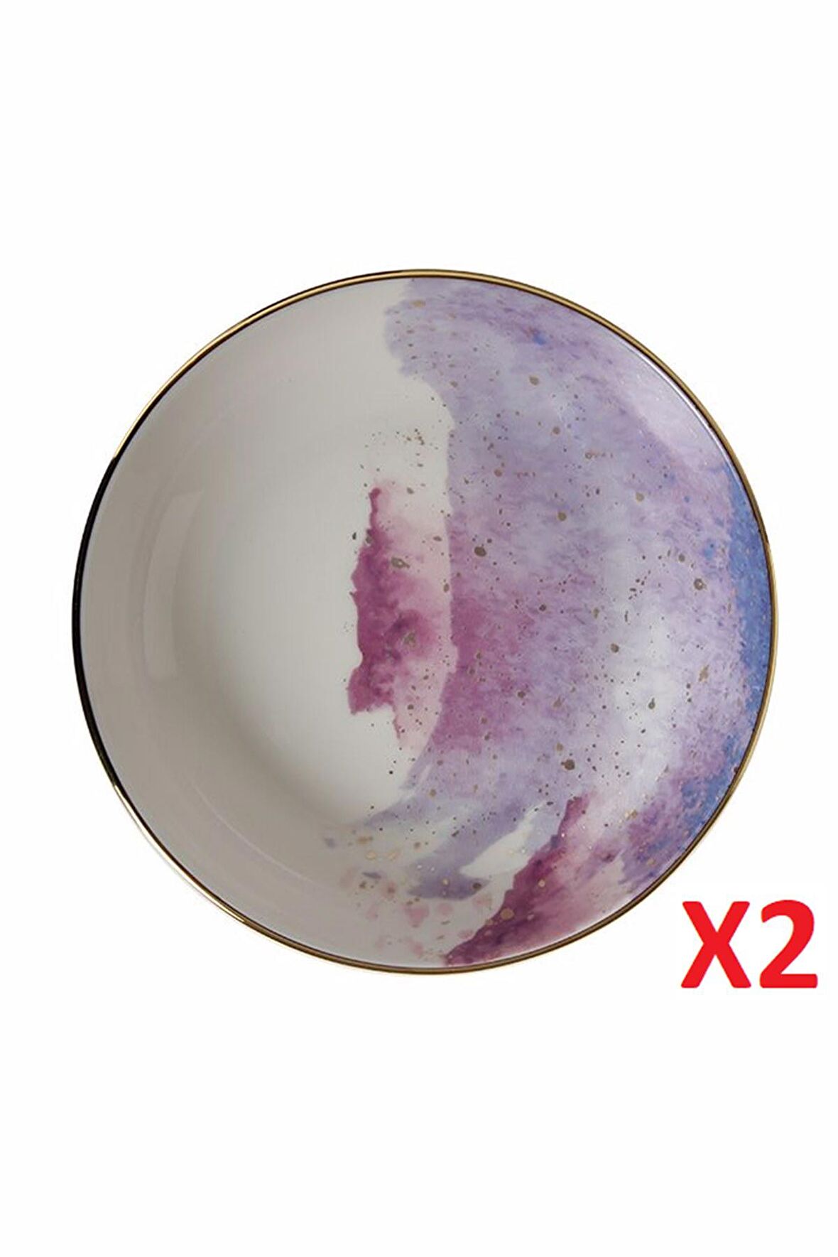 Porland Cosmos Desen Kase 17cm 2'li 04ALM003447