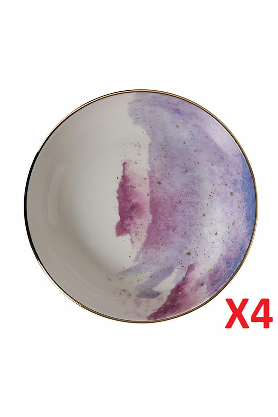 Porland Cosmos Desen Kase 17cm 4'lü 04ALM003447