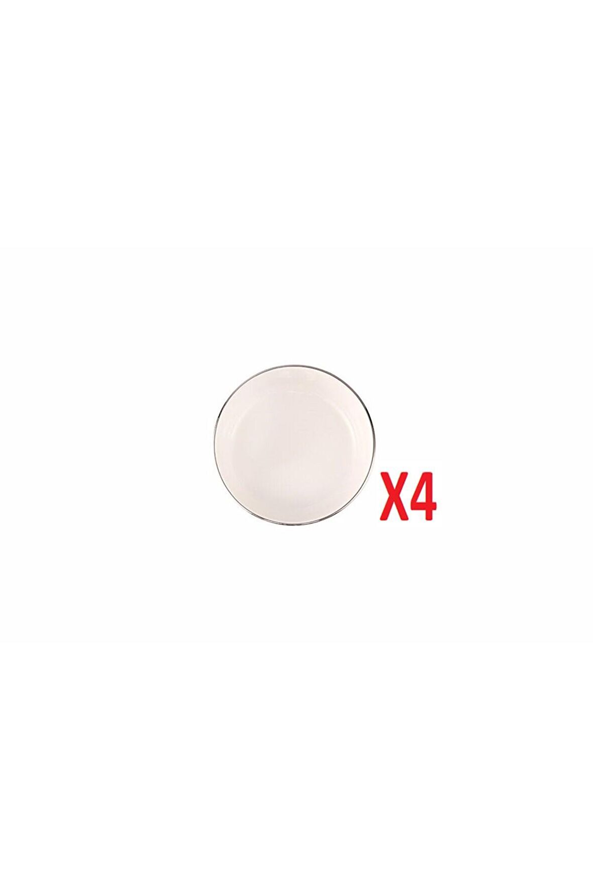 Porland Chopin Platin Mini Kase 10cm 4 lü 04ALM007685