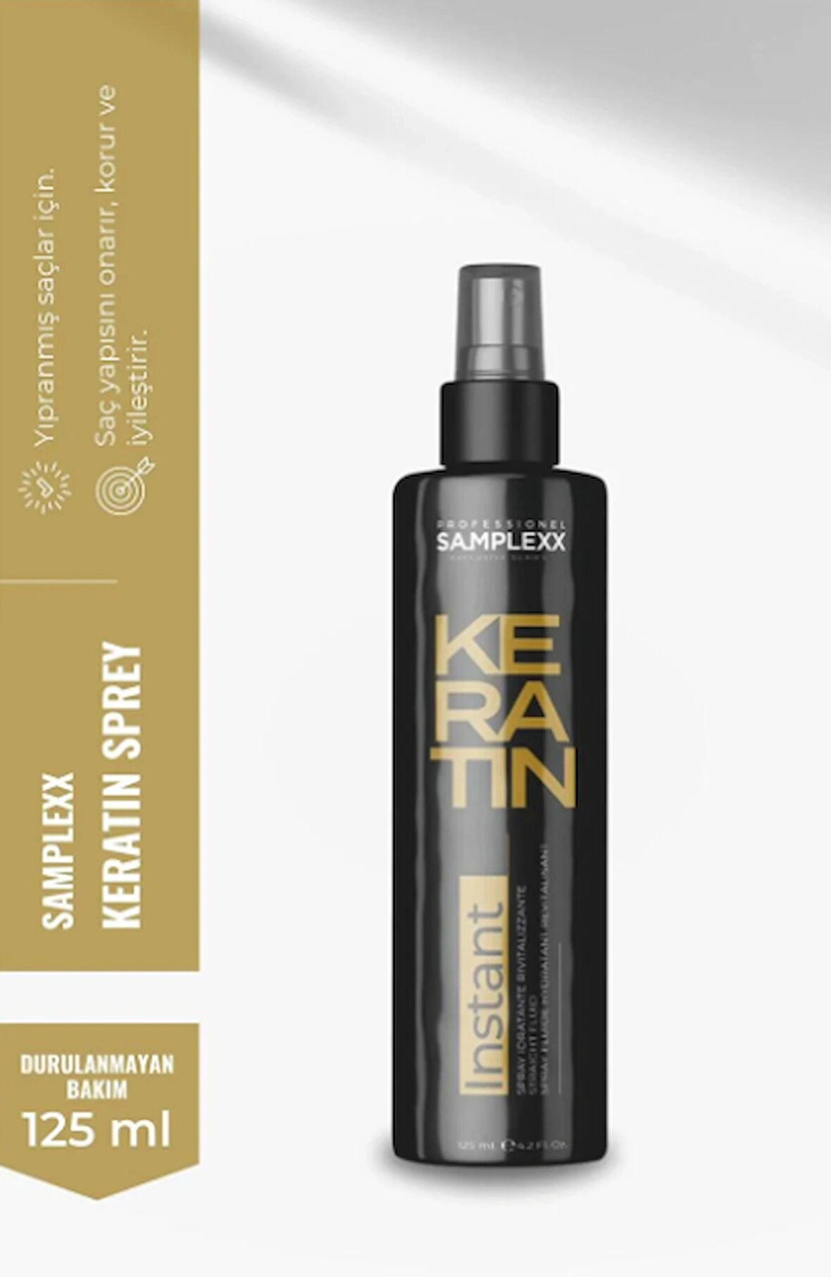 Samplexx Keratin Instant Durulanmayan Maske 125 ml