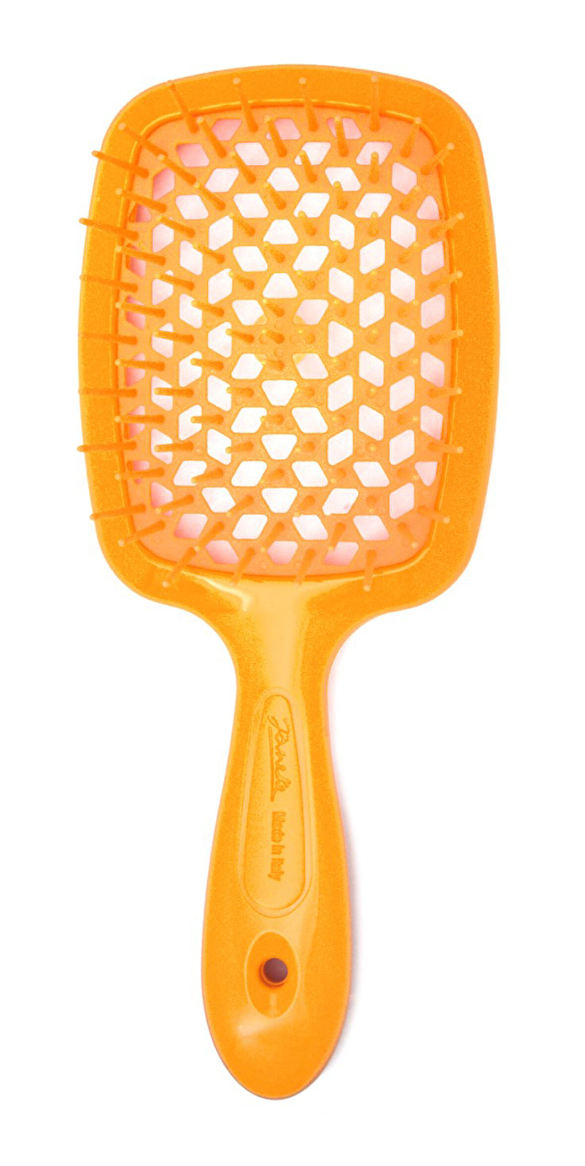 Janeke Superbrush Turuncu Neon Saç Fırçası