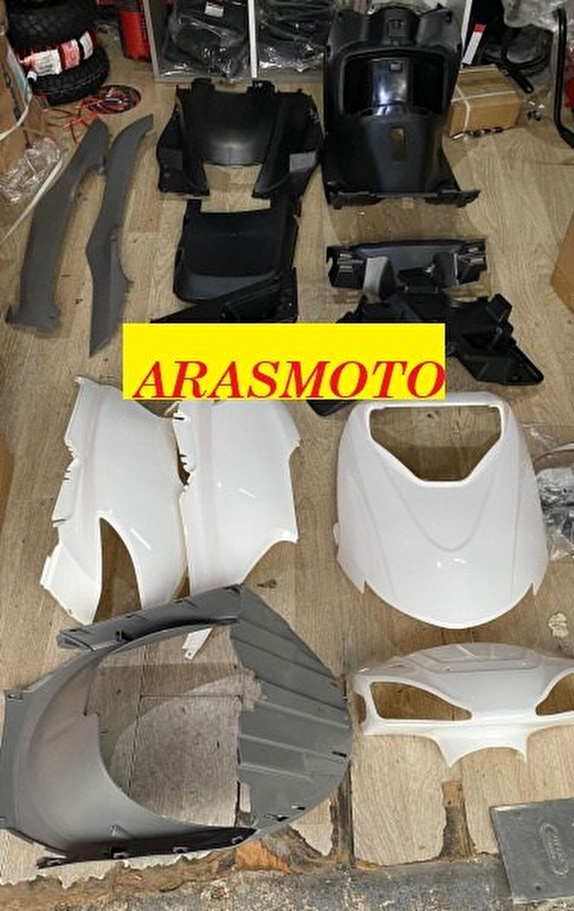 Rks Spontini 110 Grenaj Seti Kompe Kaporta Beyaz - Arasmoto