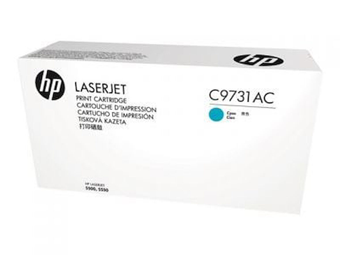 HP C9731AC (645A) Mavi Cyan Orjinal Toner Laserjet 5500 / 5550dn