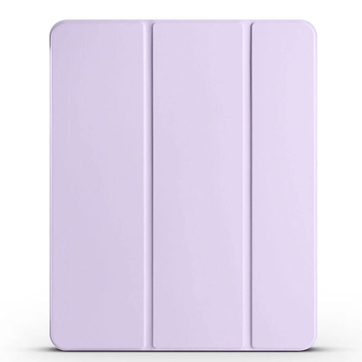 Apple iPad Pro  2020 (4.Nesil) Uyumlu 12.9 inç Smart Cover Kalem Bölmeli Standlı 1-1 Kılıf