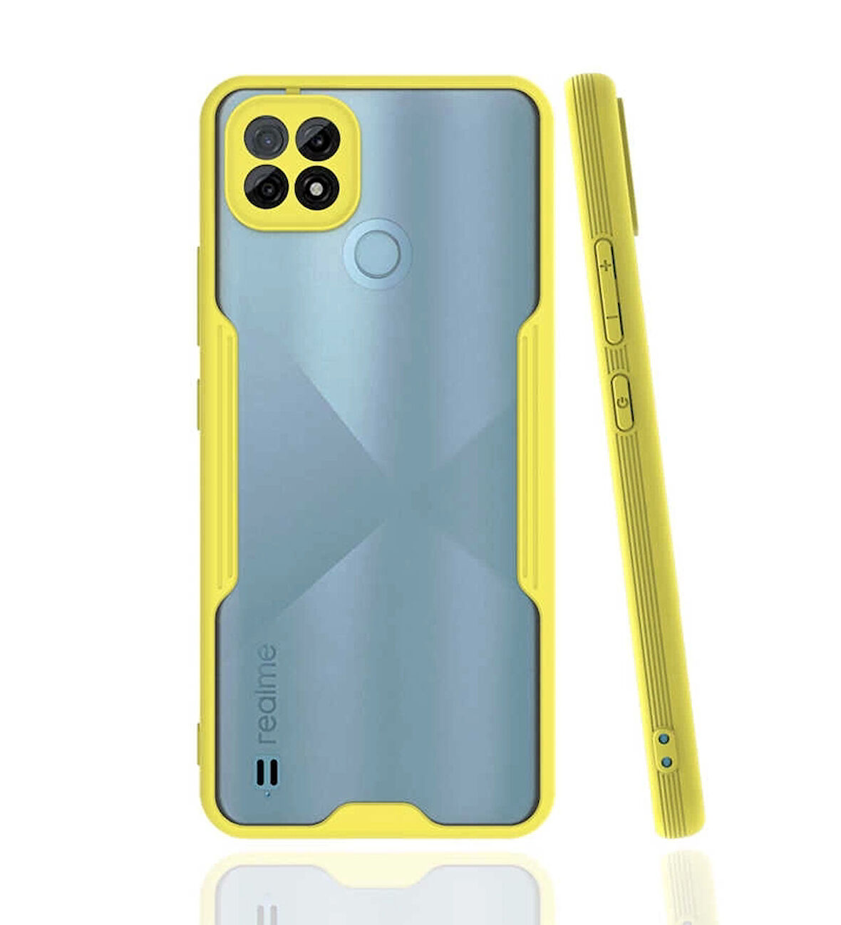 Realme C21 Uyumlu Kılıf Parfe Kapak
