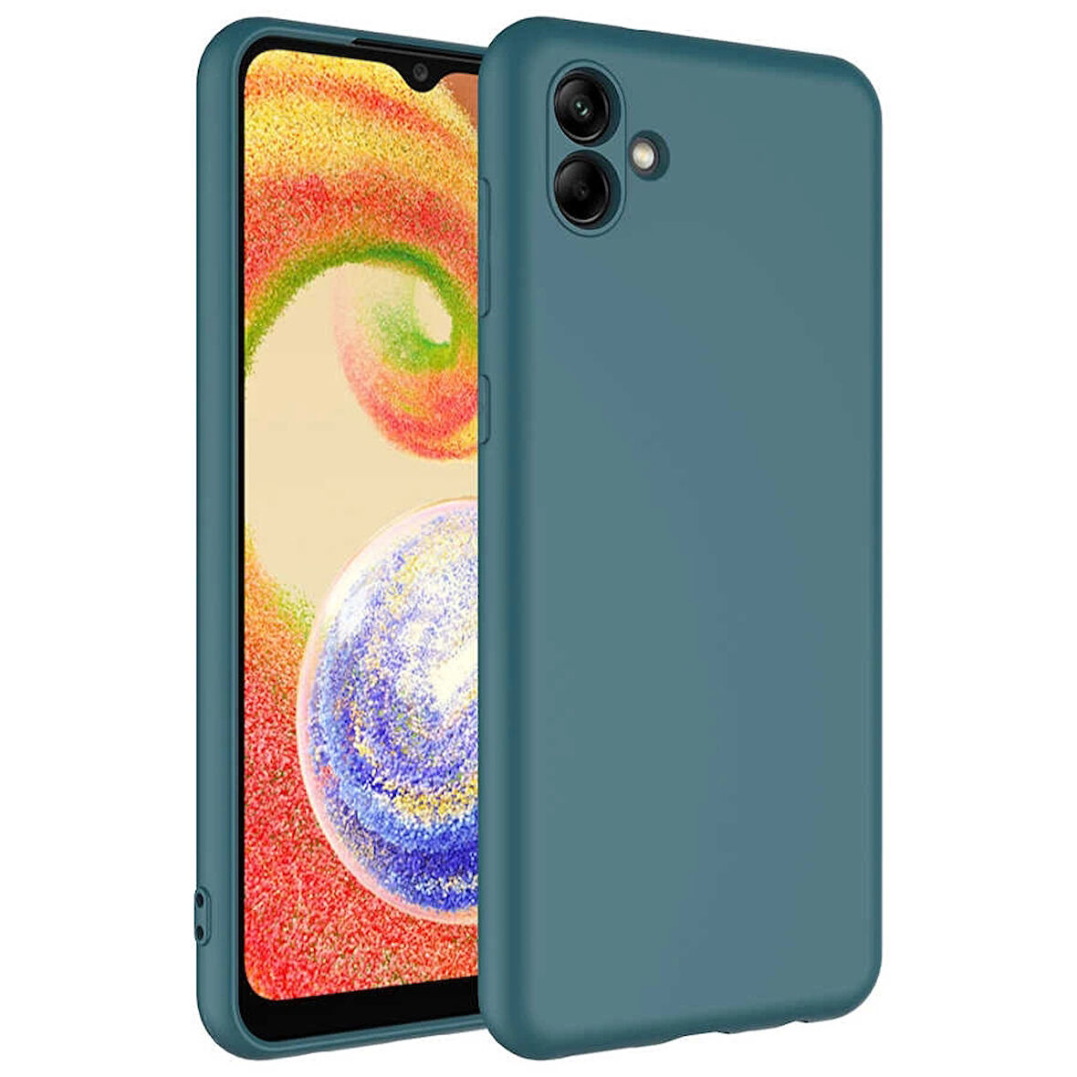 Samsung Galaxy A04 Uyumlu Kılıf İç Yüzeyi Kadife Lansman Kapak