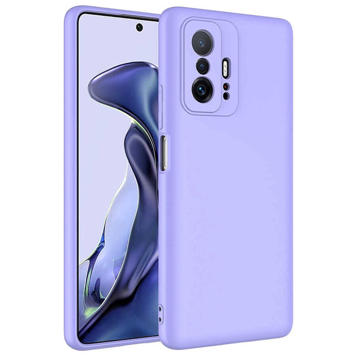 Xiaomi Mi 11T Pro 5G Uyumlu Kılıf İç Yüzeyi Kadife Lansman Kapak