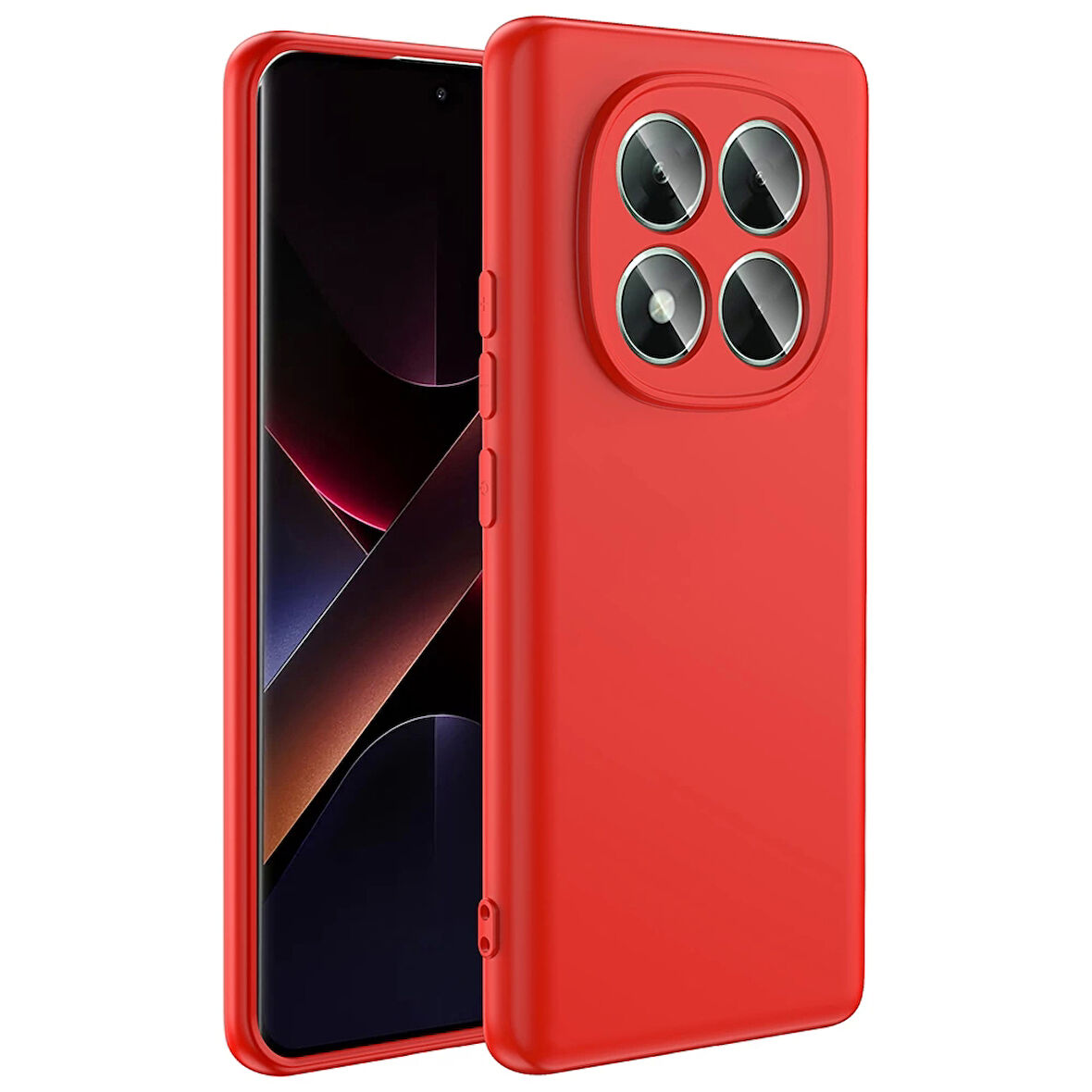 Xiaomi Poco X7 Kılıf İç Yüzeyi Kadife Lansman Kapak