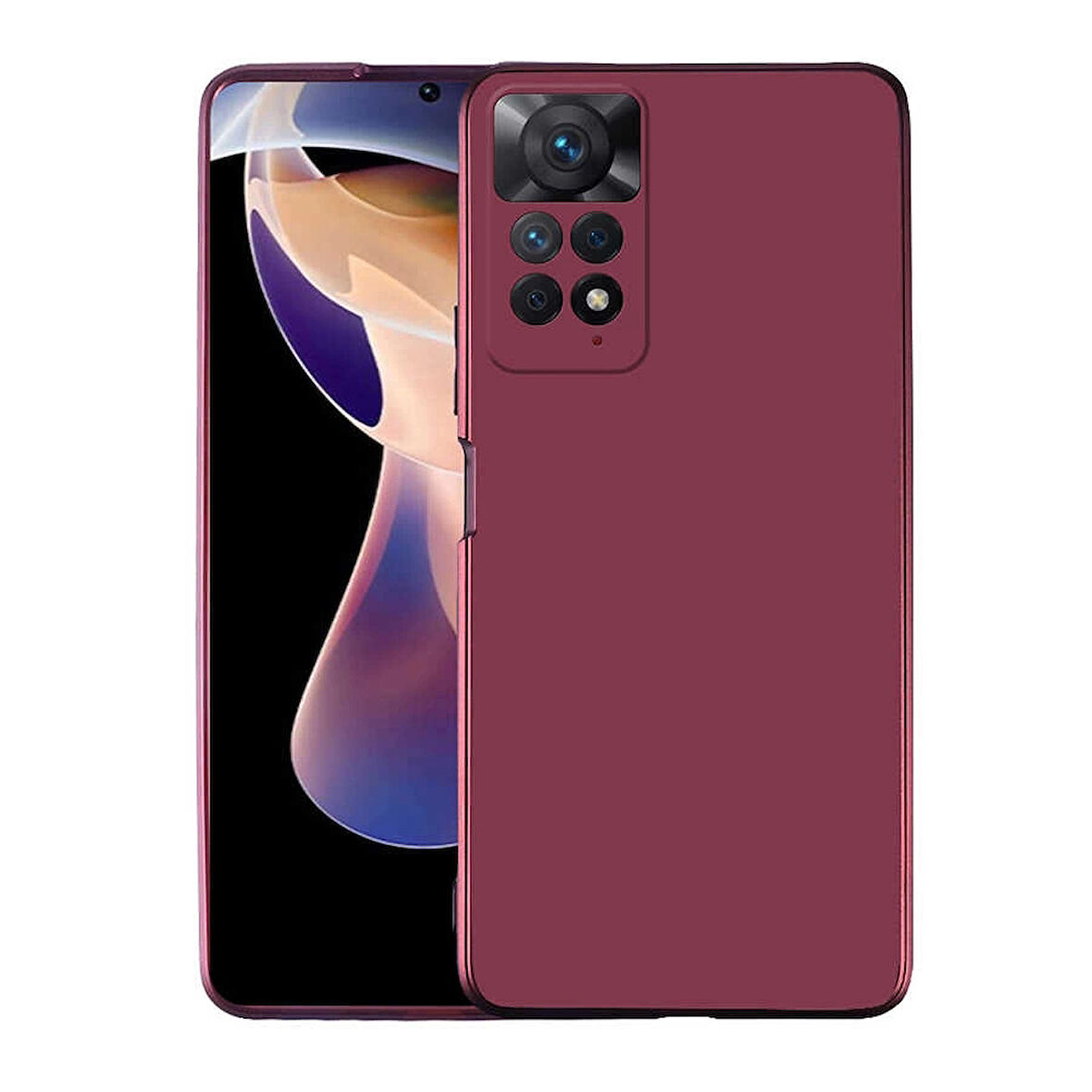 Xiaomi Redmi Note 11 Pro 5G Uyumlu Kılıf Pürüzsüz Premier Silikon Kapak