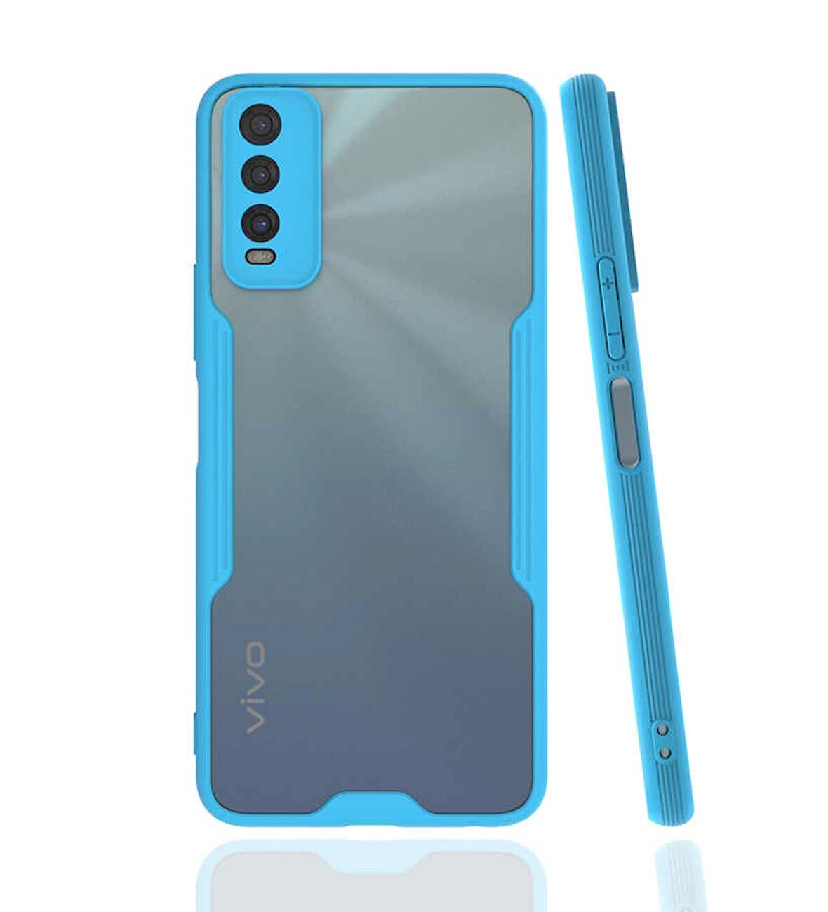 Vivo Y20 Uyumlu Kılıf Parfe Kapak