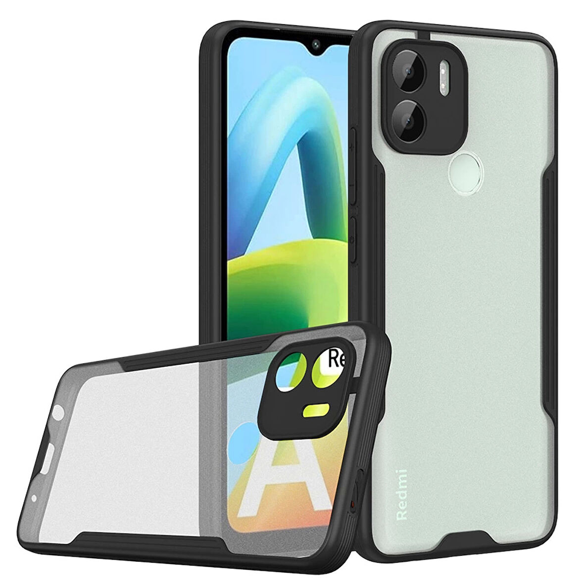 Xiaomi Redmi A1 Uyumlu Kılıf Parfe Kapak