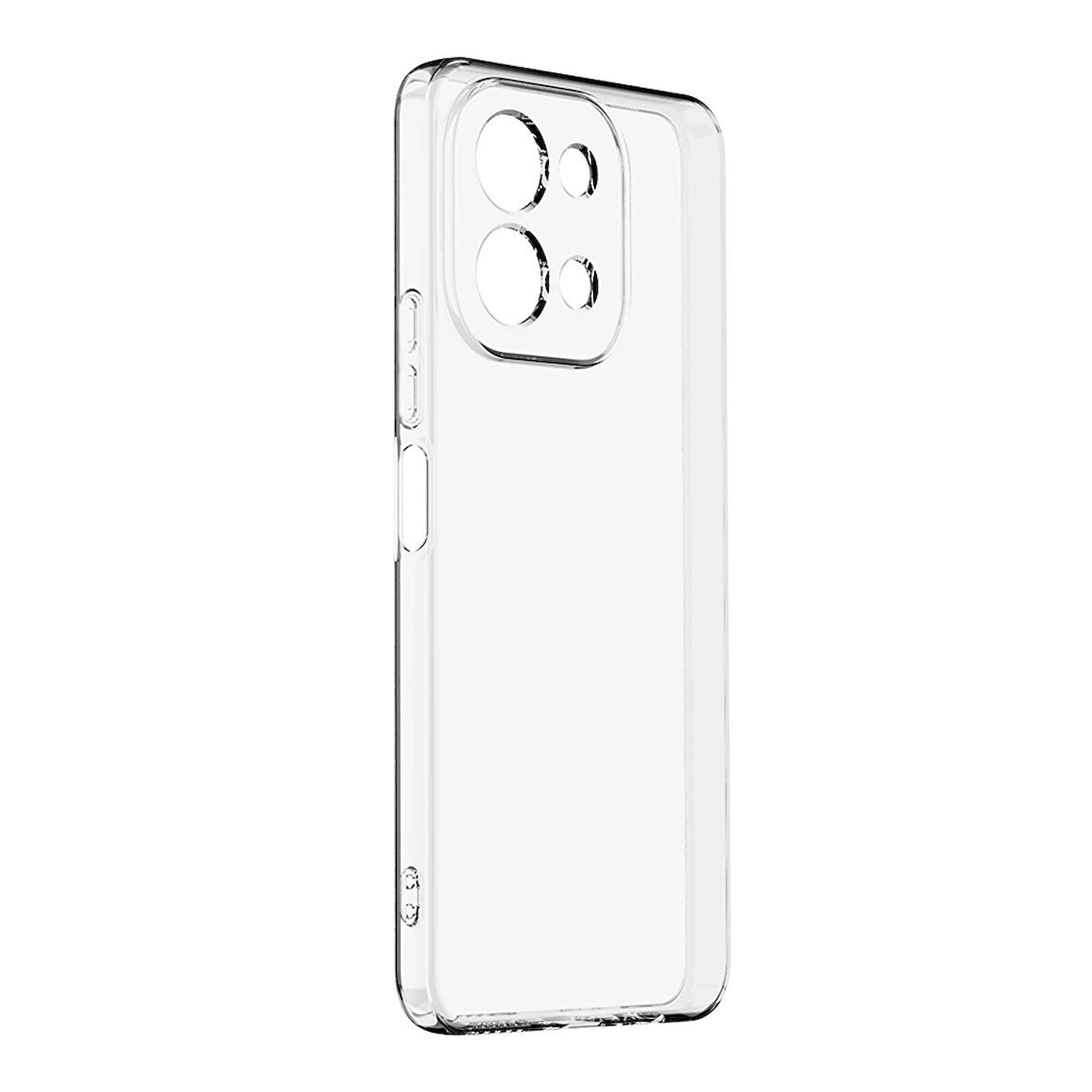 Vivo Y28 Uyumlu Kılıf Şeffaf Süper Silikon Kapak