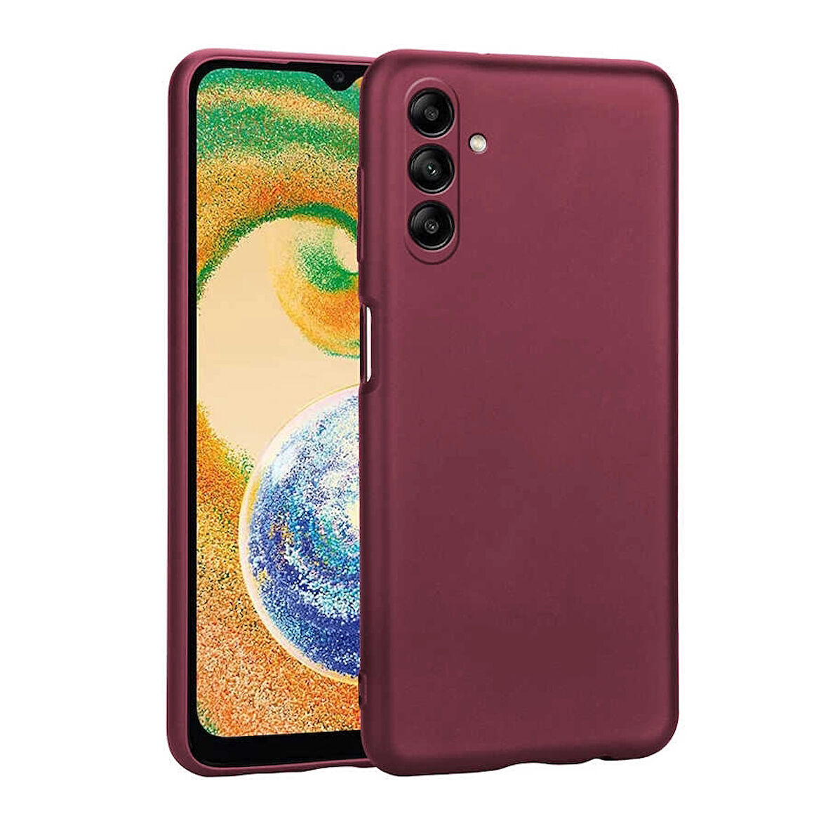 Samsung Galaxy A04S Uyumlu Kılıf Pürüzsüz Premier Silikon Kapak