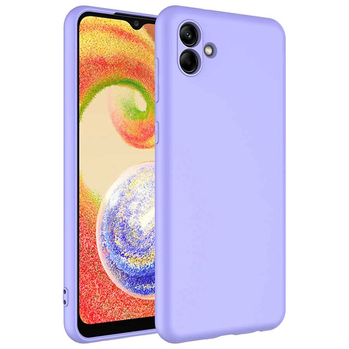 Samsung Galaxy A04 Uyumlu Kılıf İç Yüzeyi Kadife Lansman Kapak