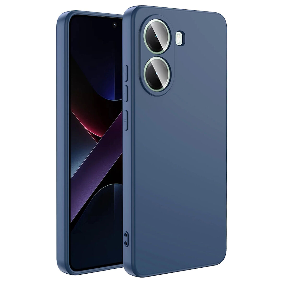 Xiaomi Poco X7 Pro Uyumlu Kılıf İç Yüzeyi Kadife Lansman Kapak