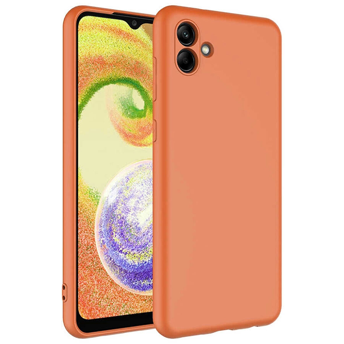 Samsung Galaxy A04 Uyumlu Kılıf İç Yüzeyi Kadife Lansman Kapak