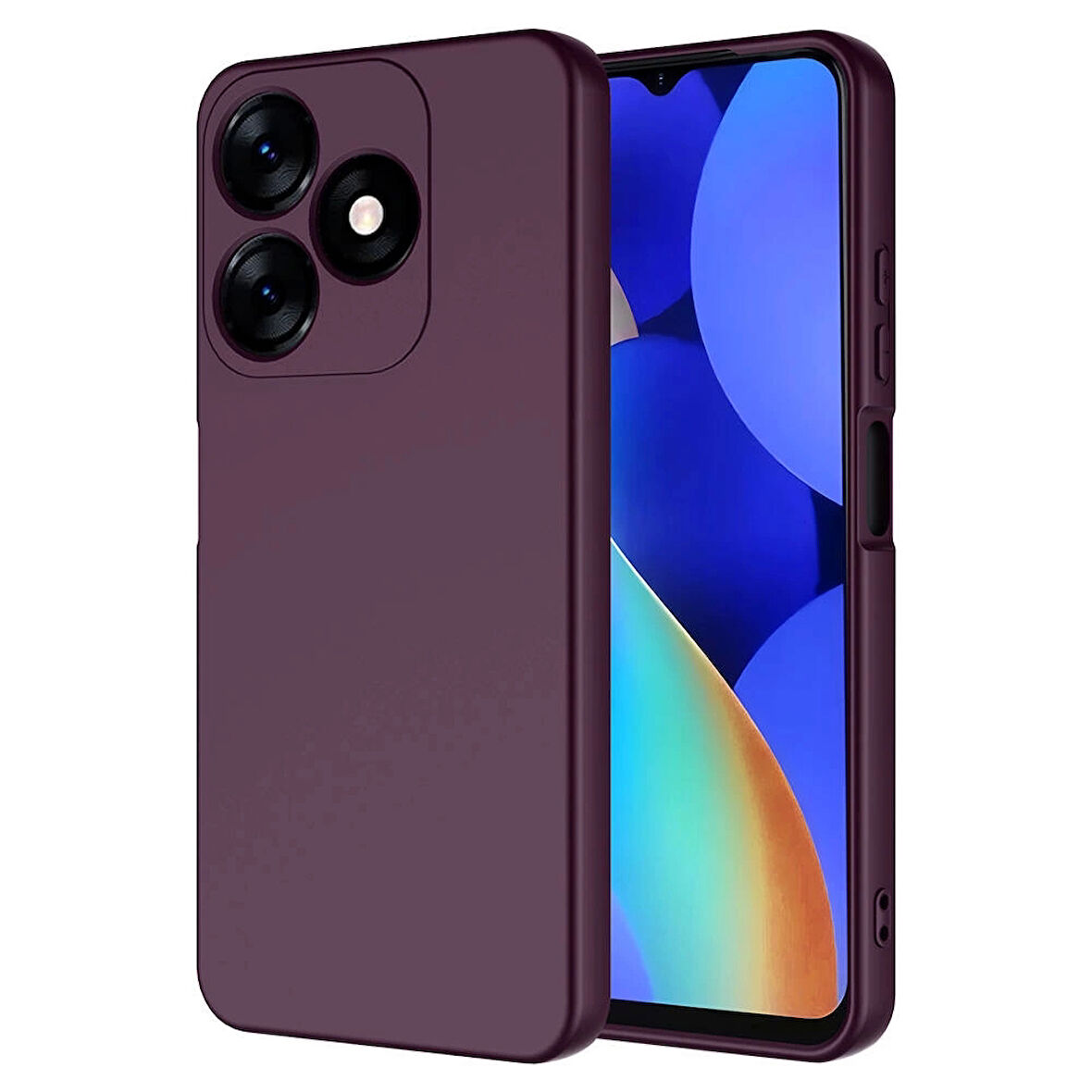 Tecno Spark 10C Uyumlu Kılıf İç Yüzeyi Kadife Lansman Kapak