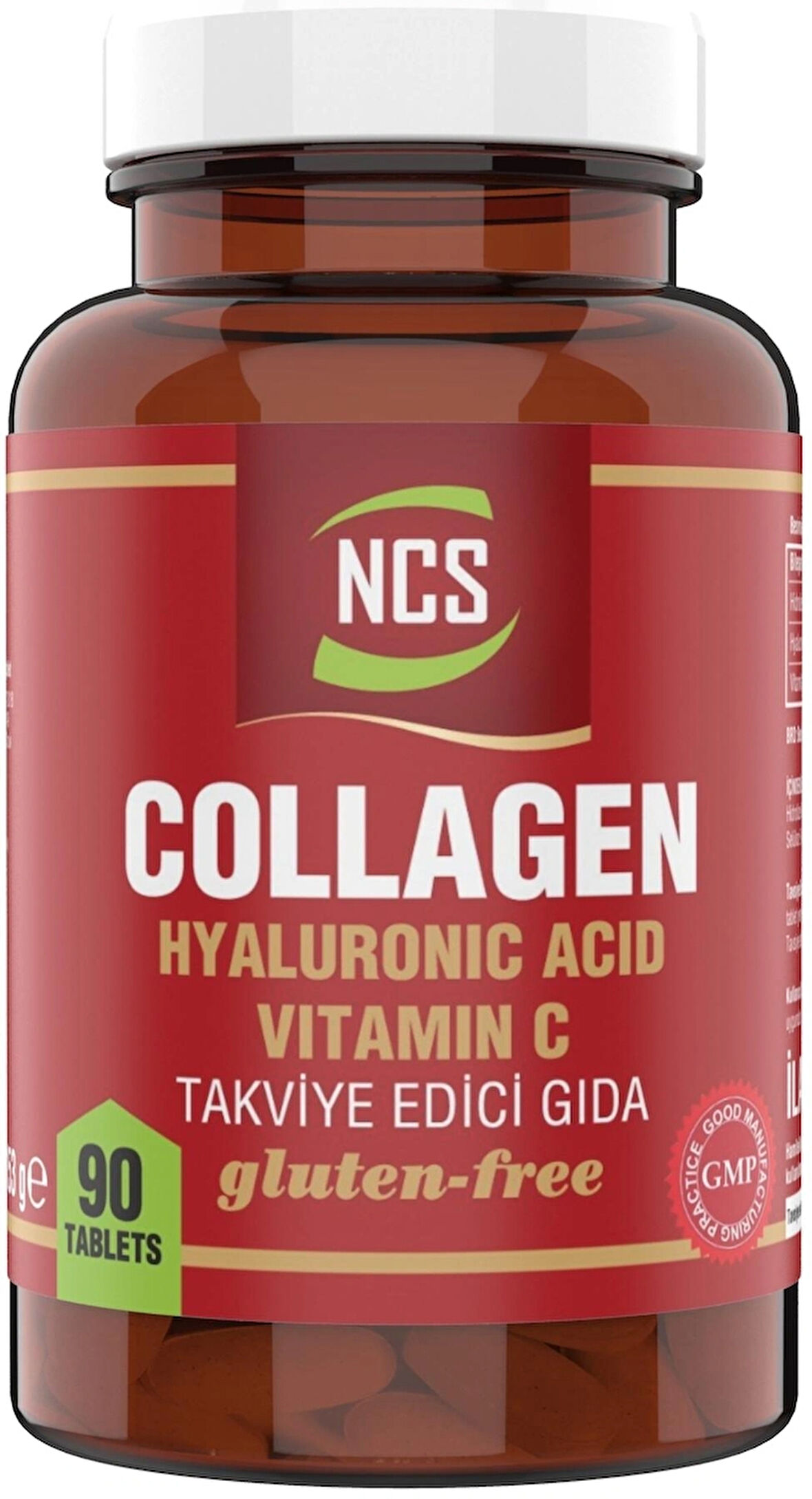 Collagen 1000 MG Hyaluronic Acid Vitamin C 90 Tablet Kolajen