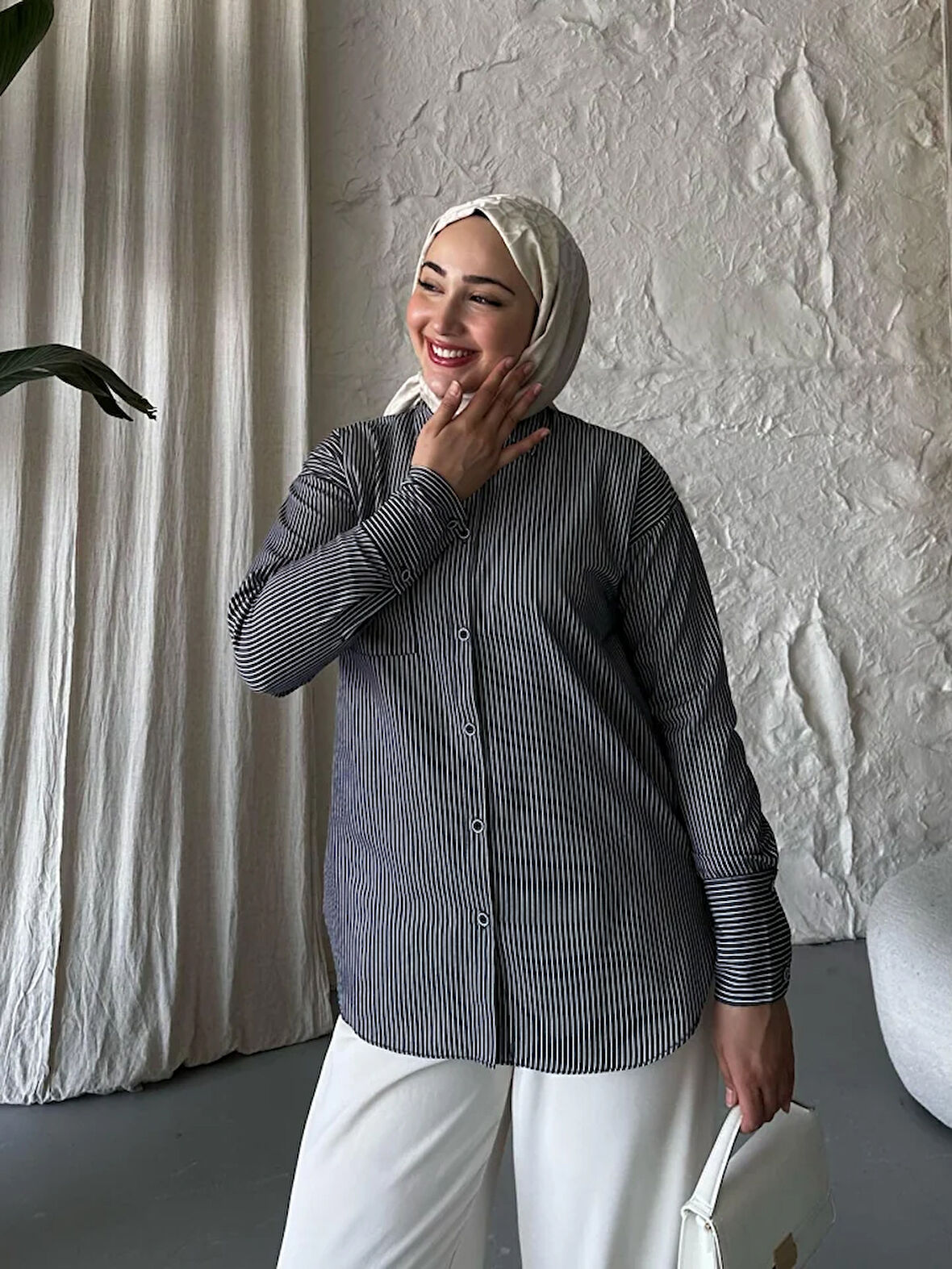 Lumia Tesettür Gömlek TNS-4138