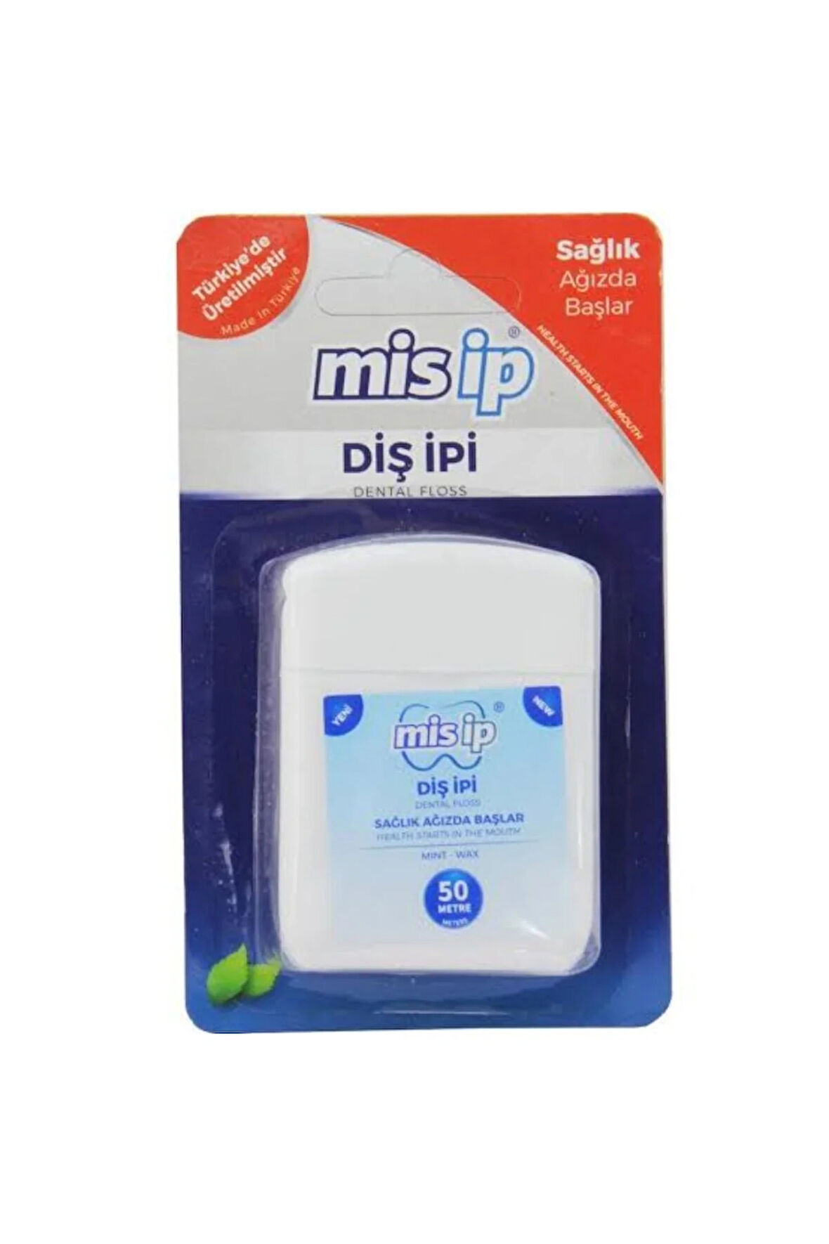 Misip Kürdanlı Diş İpi 50 Li 5 ADET