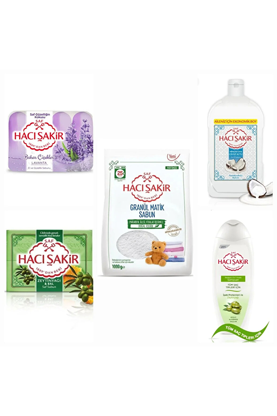 Full Sabun Seti El Sabunu,Şampuan,Granür Matik ,Güzellik Sabunu,Banyo Sabunu